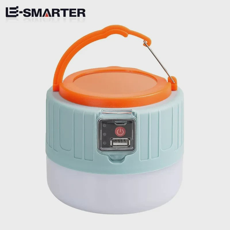 Draagbare Solar LED Camping Lantaarn met USB Opladen & Afstandsbediening