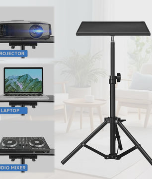 Verstelbare Projector & Monitor Statief Tray met 1/4" Schroefdraad