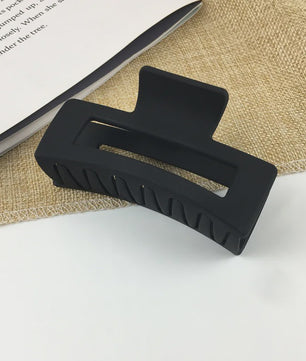 Minimalistische Geometrische Haarclip - Acryl Vierkante Klip