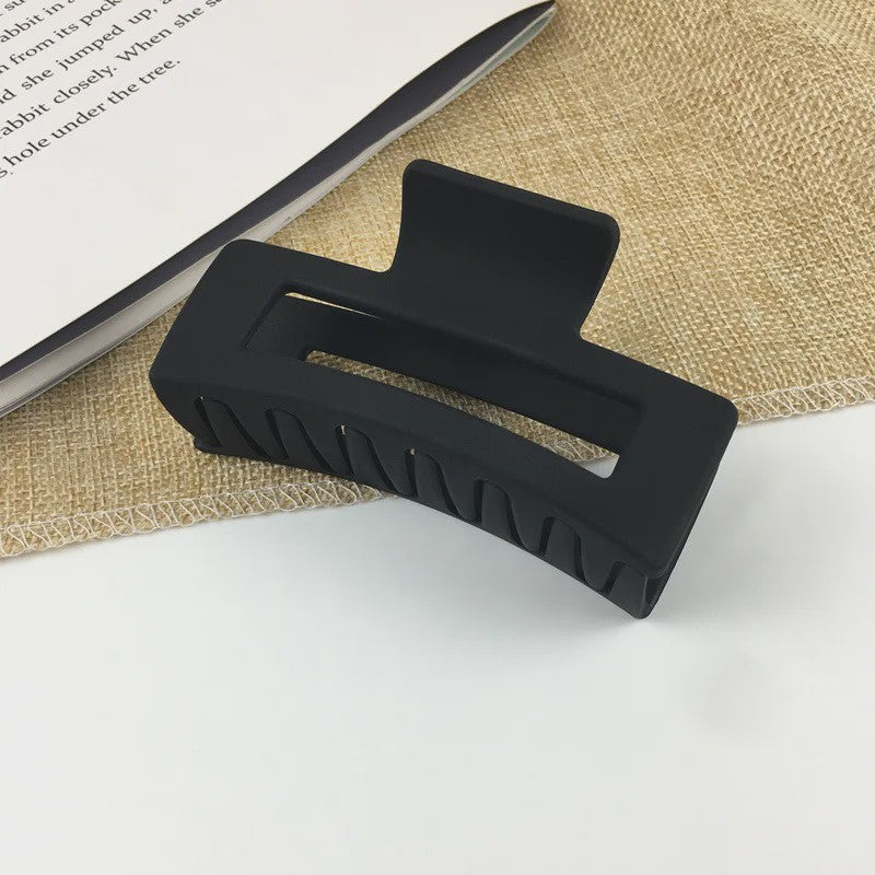 Minimalistische Geometrische Haarclip - Acryl Vierkante Klip