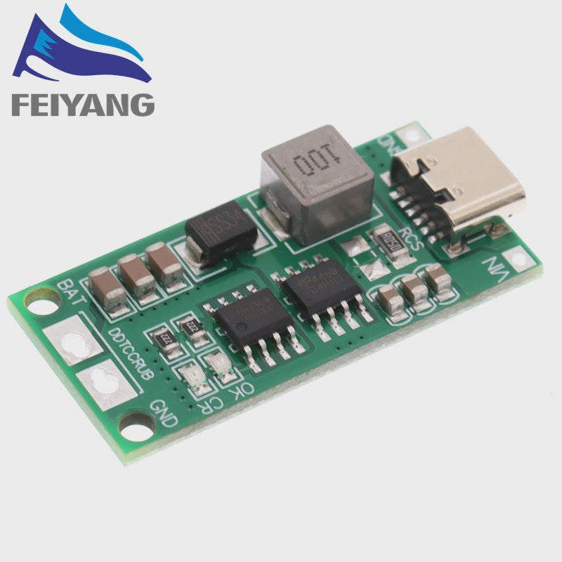 Lithium Batterij Lader 2S-4S | Type-C Boost Step-up | 7.4V-16.8V Li-ion Lipo
