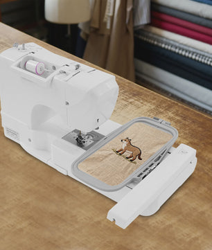 Automatische Borduur- en Naaimachine met 7" Kleurenscherm - 96 Borduurpatronen & 162 Naaiprogramma's