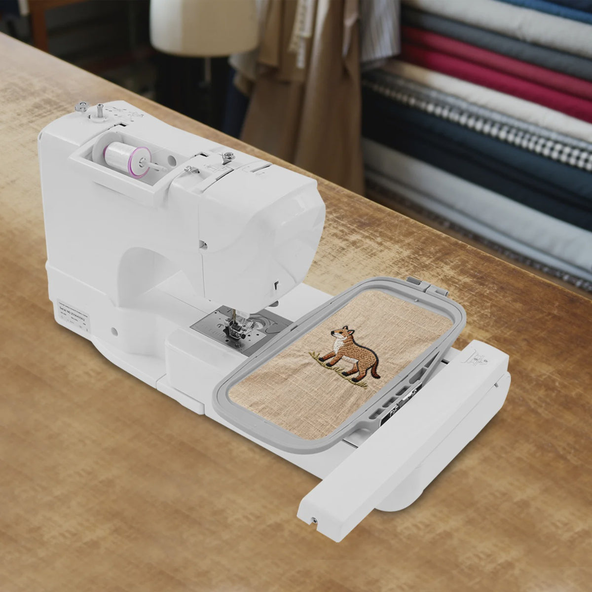 Automatische Borduur- en Naaimachine met 7" Kleurenscherm - 96 Borduurpatronen & 162 Naaiprogramma's