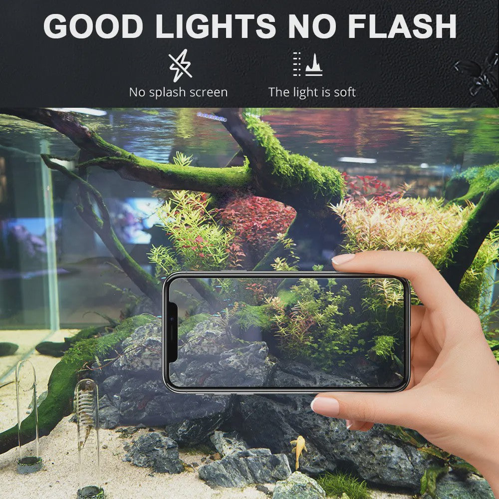 Aquarium Verlichting 90cm - LED Lamp voor Planten, Algen & Koraal - Zwart