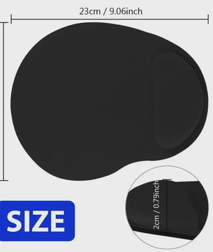 Ergonomische Muispad met Polssteun - Comfortabel, Antislip voor Kantoor & Gaming