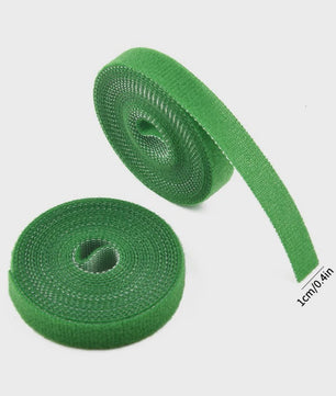 3 Rollen Groene Plantentape - Flexibele Nylon Plantenband voor Tuinondersteuning
