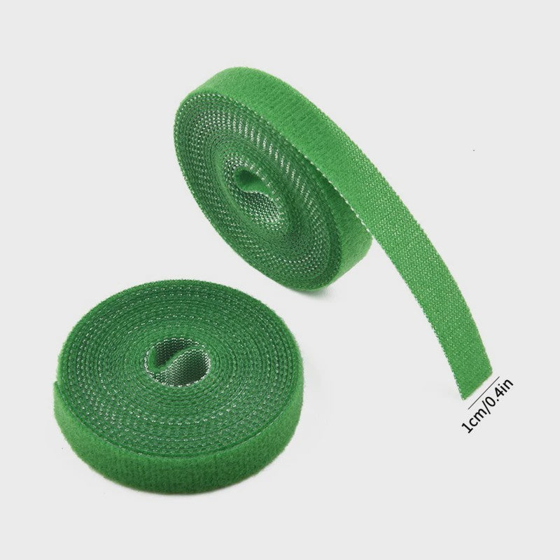 3 Rollen Groene Plantentape - Flexibele Nylon Plantenband voor Tuinondersteuning