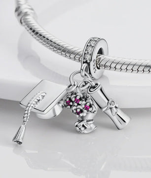 925 Sterling Zilveren Bedel: Vlinder & Vuurvliegje - DIY Sieraden voor Armband & Ketting