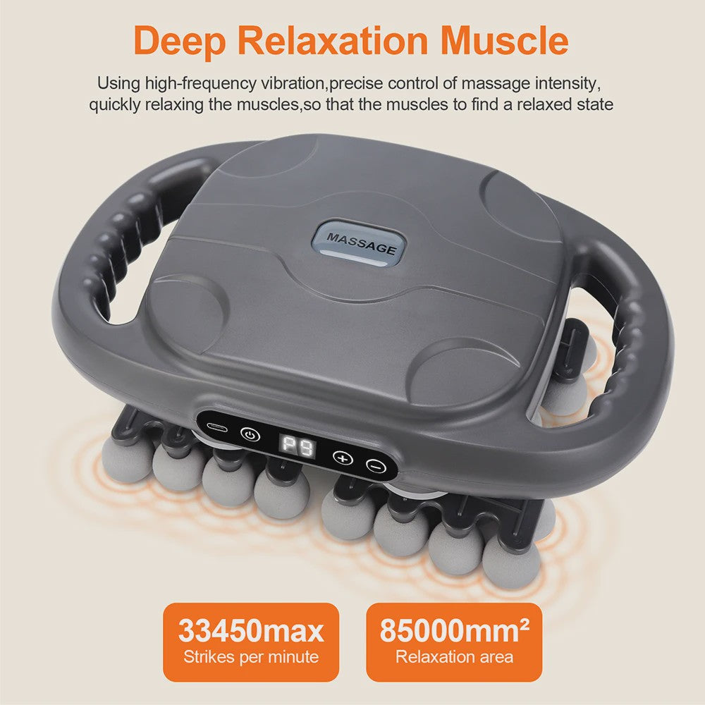 42-Kops Fascia Gun: Diepe Vibratiemassage voor Spierontspanning en Herstel