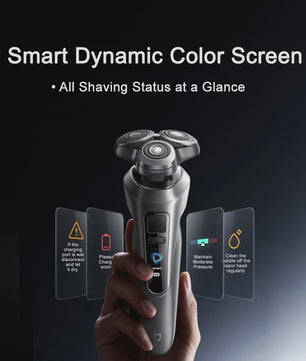 MIJIA Elektrisch Scheerapparaat Pro: 360° Drijvende Kop, Smart Display, IPX8 Waterdicht, USB-C