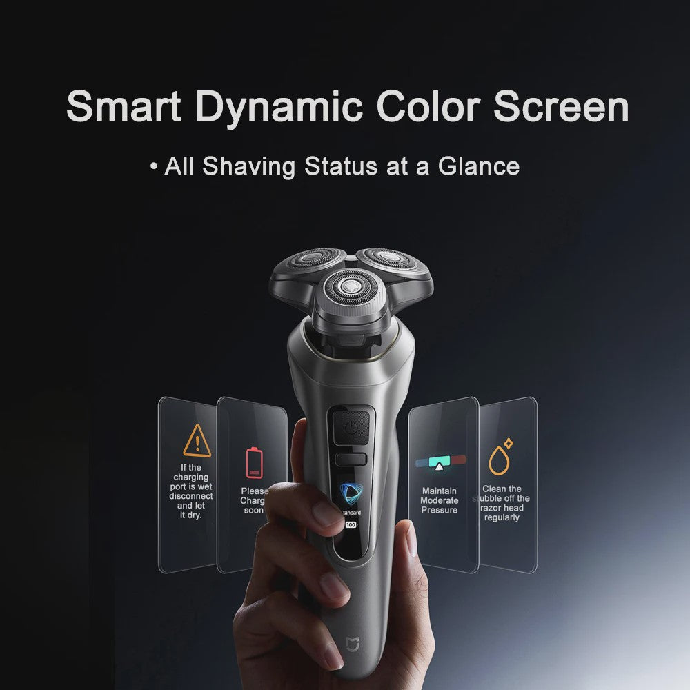 MIJIA Elektrisch Scheerapparaat Pro: 360° Drijvende Kop, Smart Display, IPX8 Waterdicht, USB-C