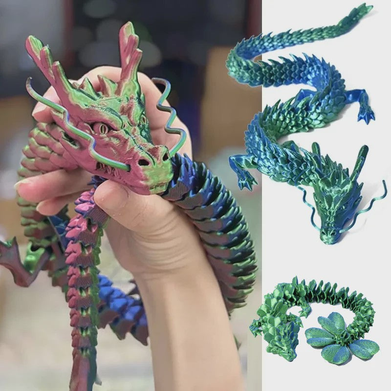 Bewegende 3D Geprinte T-Rex Dinosaurus - Realistisch Model voor Desktop Decoratie & Cadeau