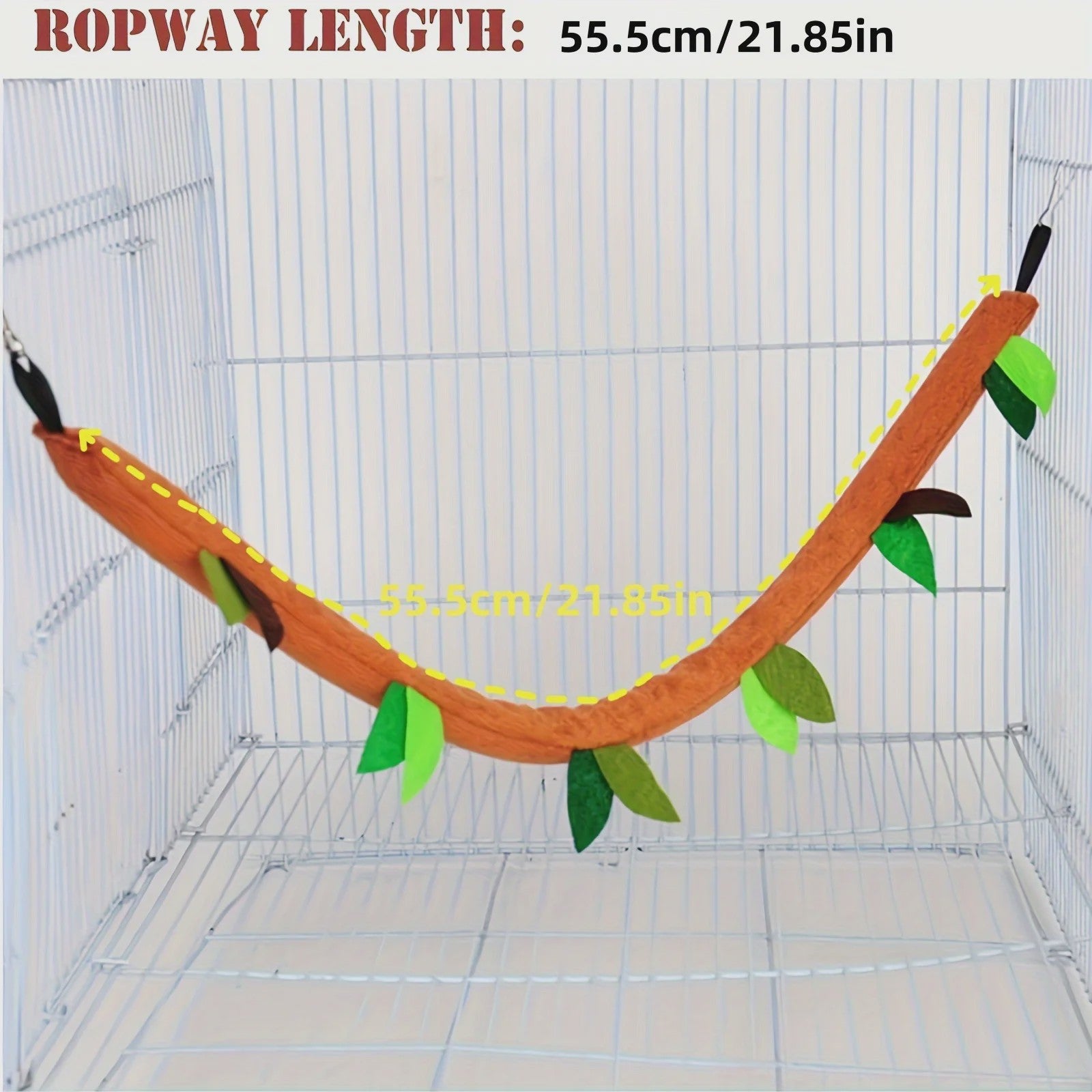 5-delige Pluche Hamster Hangmat & Swing Set voor Kleine Huisdieren