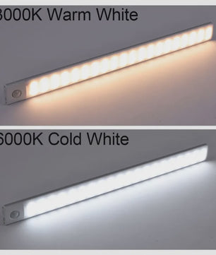 Draadloze LED Lamp met Bewegingssensor - USB Oplaadbaar voor Kast, Keuken & Slaapkamer
