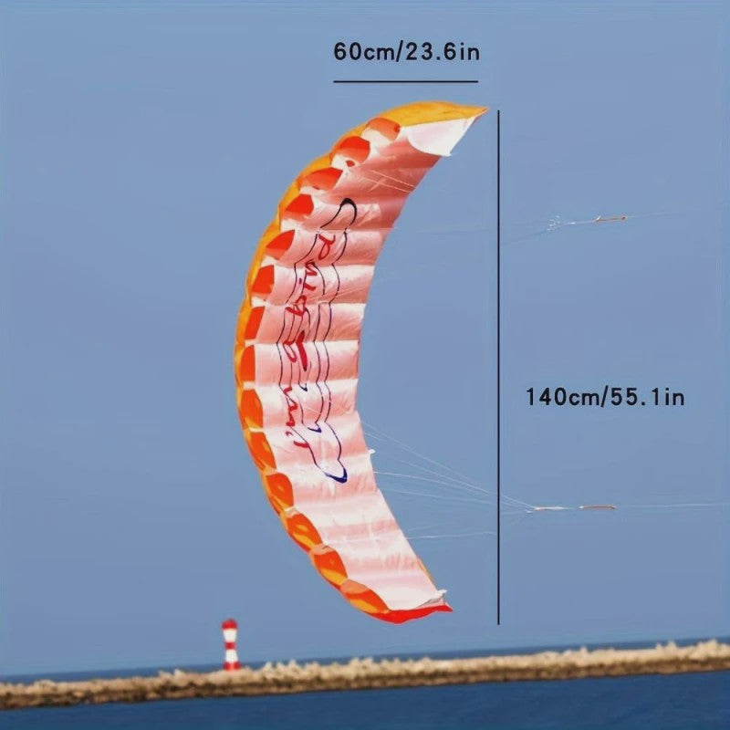 Dual Line Stunt Power Kite - Beginners Kitesurf & Strandplezier