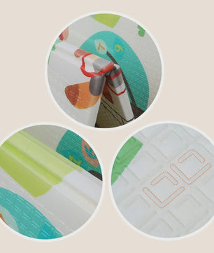 Opvouwbare Speelmat Baby & Kind 180x160x1cm - XPE Foam, Antislip, Dubbelzijdig