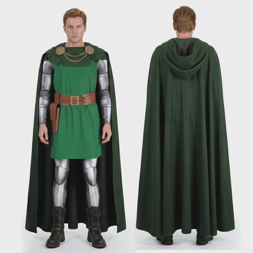 Doctor Doom Cosplay Kostuum voor Heren - Compleet Superhelden Outfit
