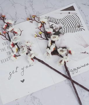 Kunstbloemen: Lentebloesem, Perzik Takken & Decoratie Accessoires