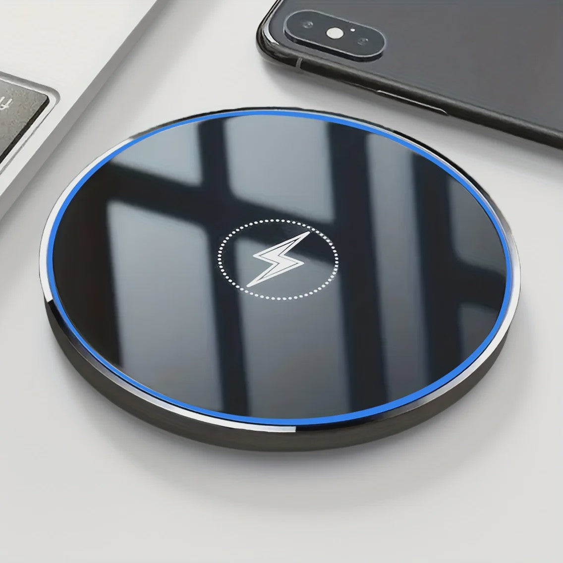Universele Draadloze Oplader: Snel Laden voor iPhone, Samsung, Huawei & Meer