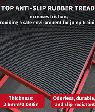 Metalen Plyo Box Springbox - Antislip Top - 12, 18, 24, 30 Inch - Home Gym Training