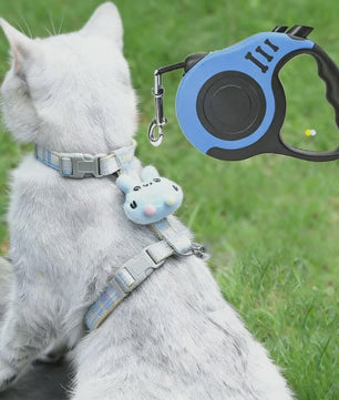 Automatische Intrekbare Hondentuig 3m/5m Nylon Lijn voor Kleine Honden en Katten