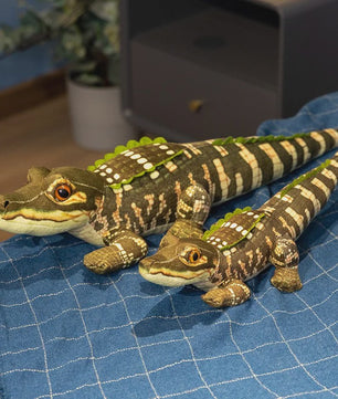 Realistische Krokodil Pluche Knuffel - Zacht Speelgoed & Decoratie