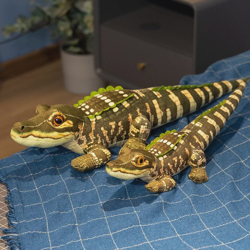 Realistische Krokodil Pluche Knuffel - Zacht Speelgoed & Decoratie