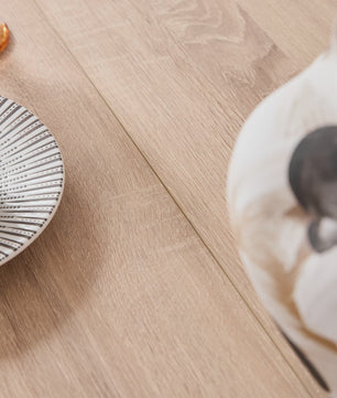 Moderne Ronde Eettafel 120cm met Houten Basis - Scandinavisch Design voor 4-6 Personen