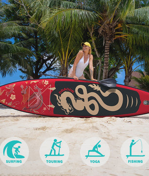 Feath-R-Lite SUP Board 350x84x15cm - Opblaasbaar Paddle Board met 180KG+ Draagkracht