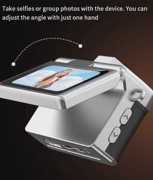 Ourlife Mini Retro Digitale Camera met 1.47 Inch Flip Screen & Sleutelhanger