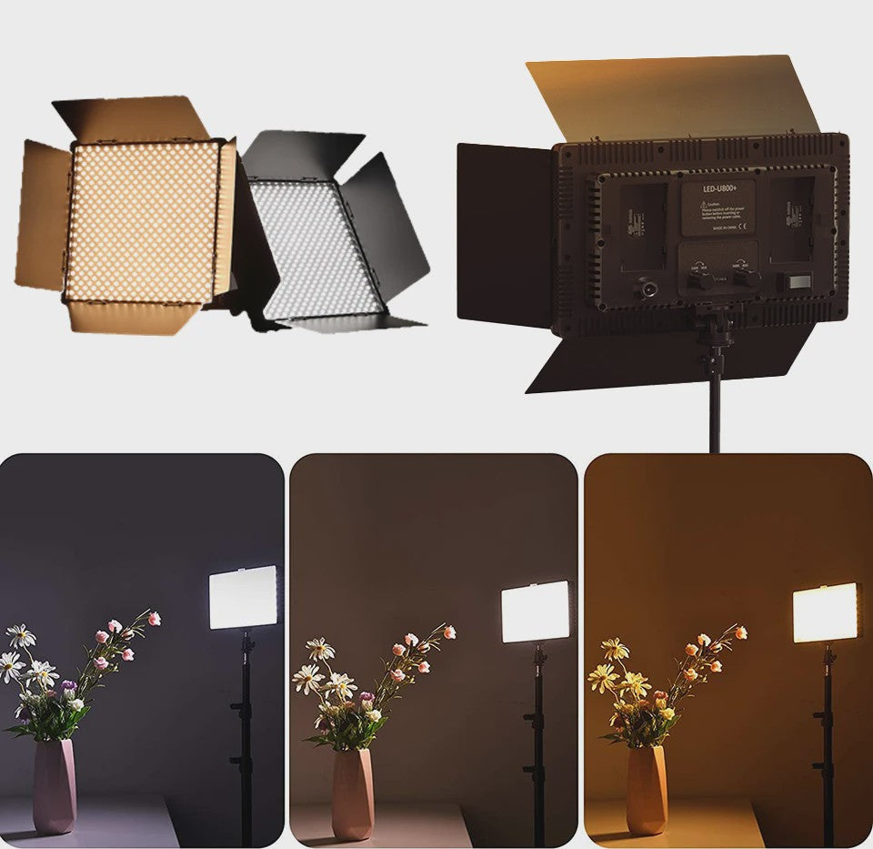 Draagbare LED Panel Lamp 40W/50W voor Fotografie, Video & Livestreaming