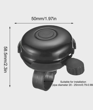 Universele Aluminium Fietsbel - Luide Ringhoorn voor Fiets & Scooter - Veiligheid op de Weg