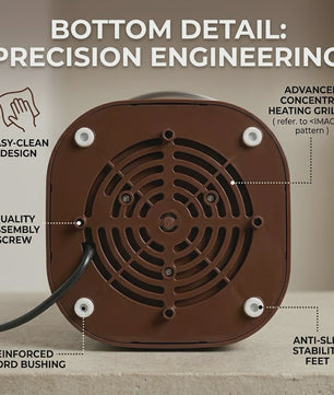 Draagbare Chocoladefontein Machine 6-Tier - Perfect voor Feestjes, Fruit Dips en Desserts