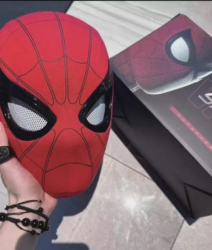 Spiderman Masker met Knipperende Ogen - Ademend & Cosplay Hoofddeksel