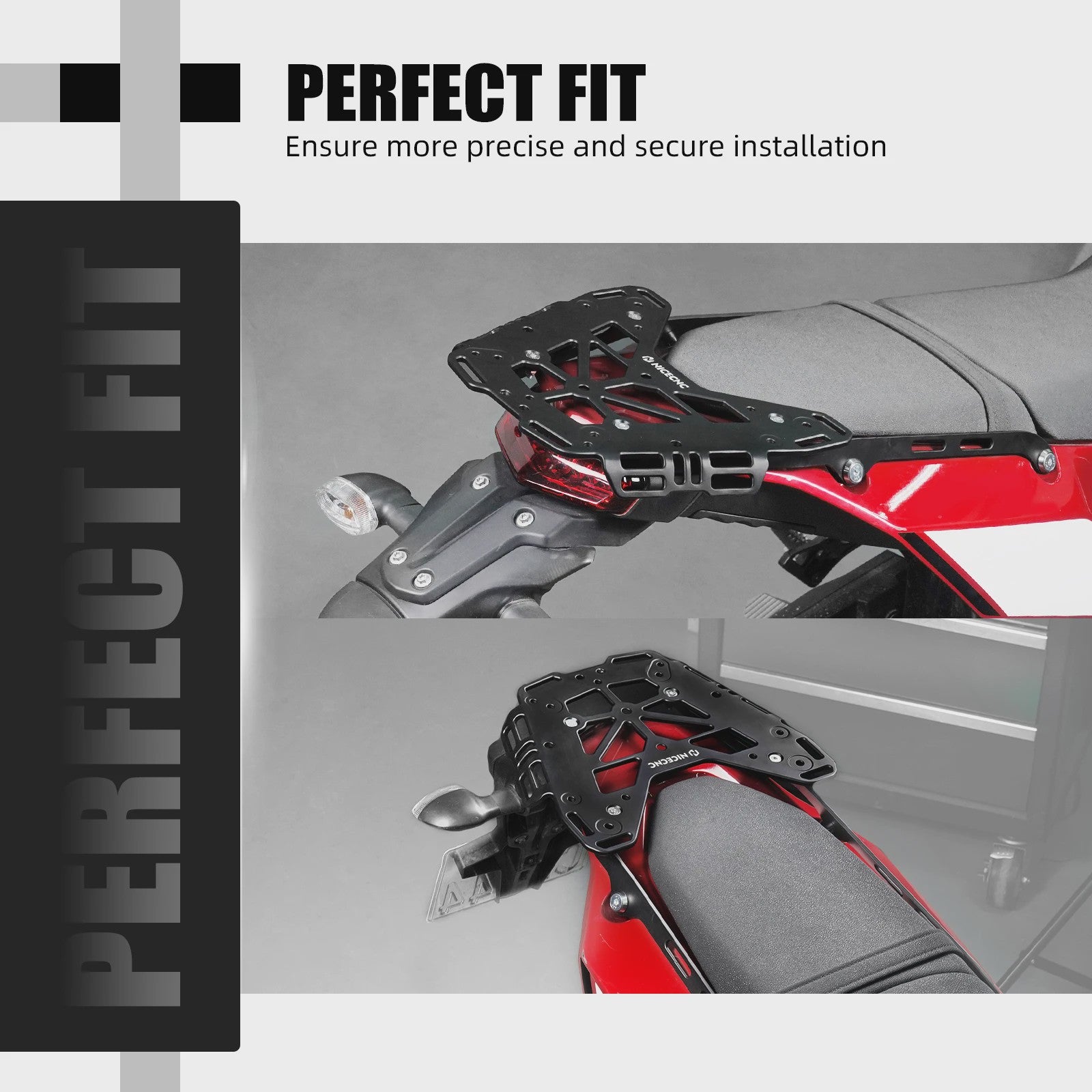 Compleet Motorbagage Systeem: Bagagerek, Zijkoffers & Handgrepen voor Yamaha Tenere 700 (2019-2024)