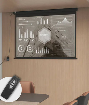 Elektrisch Projectiescherm 84 Inch 4:3 - 171x130 cm - Inclusief Afstandsbediening