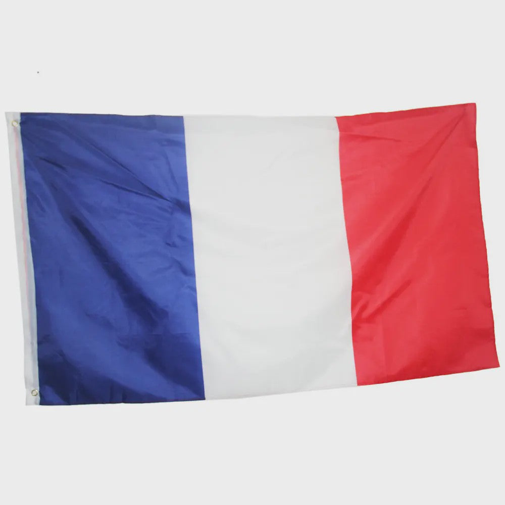Franse Vlag 90x60cm - Decoratie voor Feest, Parade & Kantoor