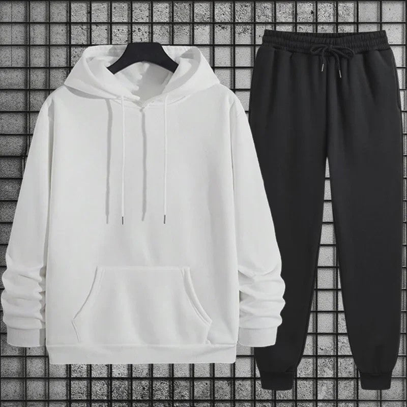 Heren Trainingspak: Hoodie met Joggingbroek - Casual & Sportief