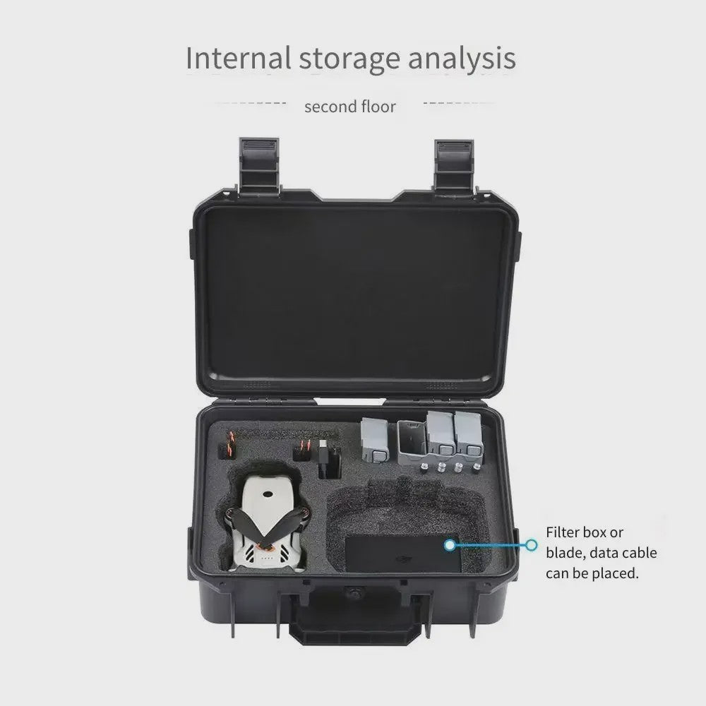 Waterdichte en Schokbestendige Opbergkoffer voor DJI Lito X1 Drone - Draagbaar & Veilig
