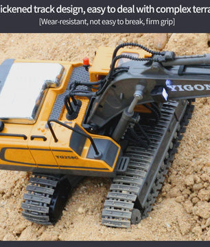 RC Graafmachine 1:20 - 11 Kanaals Afstandsbediening Speelgoed Voertuig met Geluid en Licht