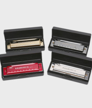 Diatonische C-Harmonica 10 Gaten - Ideaal voor Beginners, Studenten & Kinderen - Inclusief Beschermhoes