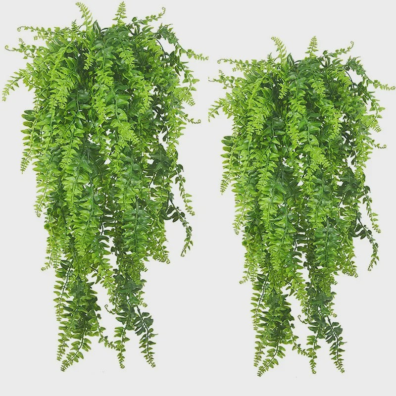 4x Kunst Hangplanten - Nep Boston Varens voor Buiten en Binnen Decoratie