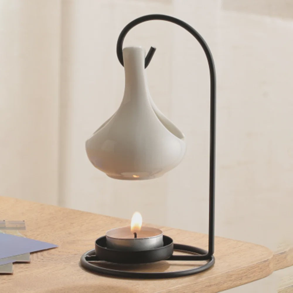 Sfeervolle Aroma Brander & Kaarsenhouder - Mozaïek Design voor Romantische Sfeer