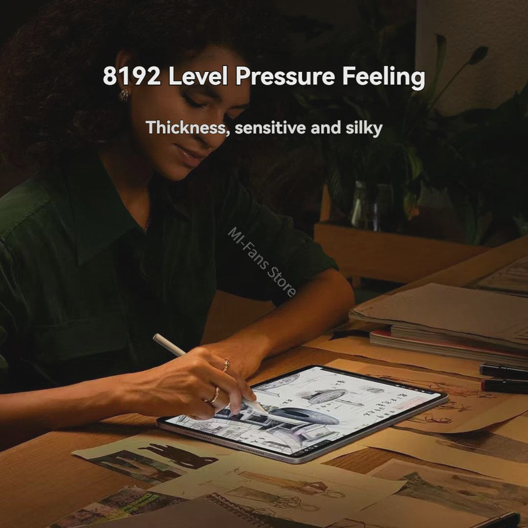 Mijia Focus Stylus Pen voor Xiaomi Pad 7/7 Pro, 6S Pro 12.4 & 6 Max 14 - Magnetische Tekenpen