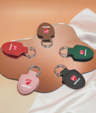 Leren Ducati Autosleutelhanger - Perfect voor Monster, Panigale & meer