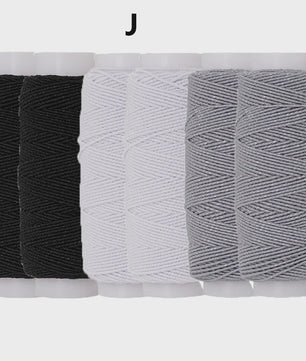 Elastisch Naaigaren 0.6mm - 6 Kleuren Set (20M) voor DIY, Kleding & Hobby