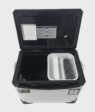 Robuuste Koelbox Visbox Outdoor - Diverse Maten 10L t/m 48L met Draaggreep & Luchtgaten