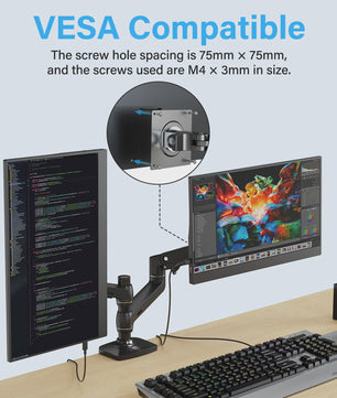 Amoudo 15.6" Full HD IPS Draagbare Monitor met USB-C en Mini HDMI - VESA Compatibel