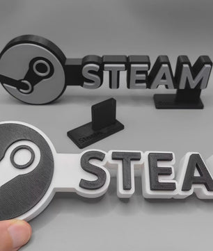 3D Geprint Logo Naamplaat voor Figuren Collectie - Video Game Thema
