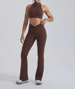 Dames Yogaset & Trainingspak: 2-delige Sportkleding Set voor Fitness, Gym & Running